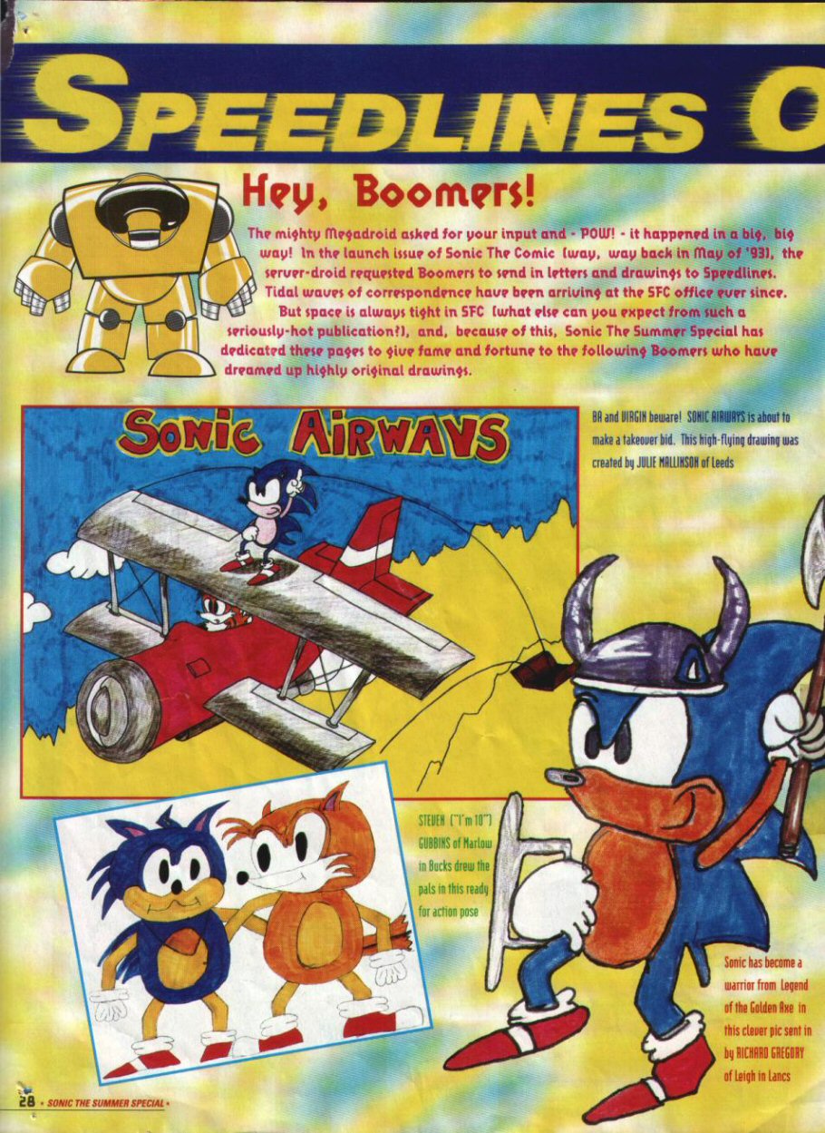 Sonic Holiday Special - Summer 1994 Page 25